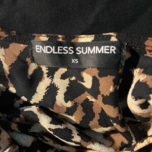 Endless Summer animal print dress